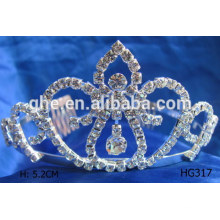 Fábrica de vida longa diretamente tiara e coroa para venda